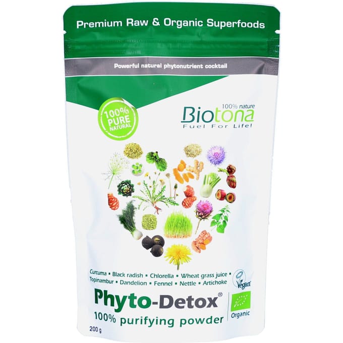Biotona Phyto-detox organic powder bio 200 Gram