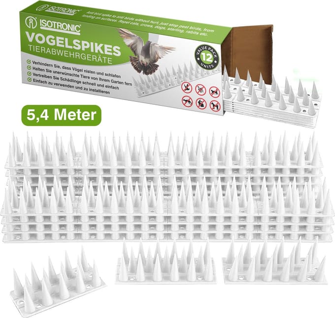 Isotronic Puntstrip | Afweerstrip in verschillende kleuren Wit