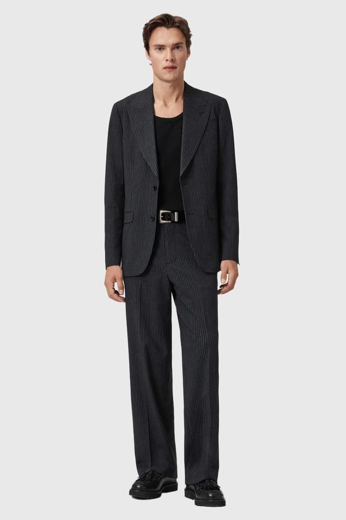 AllSaints Renegade Trouser Black Größe: W36 | Maßgeschneiderte Hosen Outlet | Herren | Schwarz
