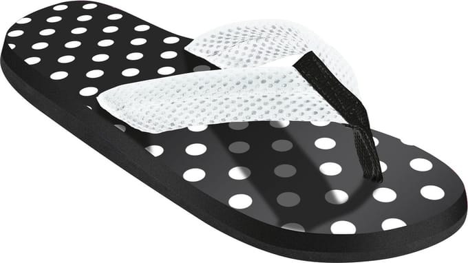 BECO dames teenslippers zwart, maat 37