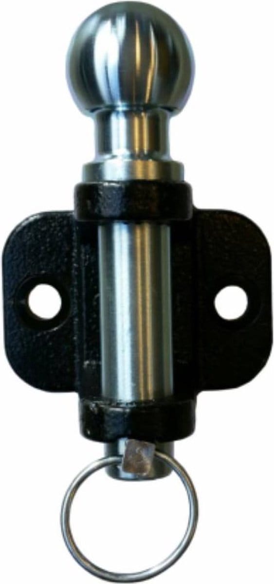 kogelbout recht 3T - koppelkogel met flens 50 mm - trekhaak kogel - trekkogel