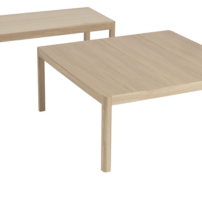 Muuto Workshop Salontafel - eiken - 86 x 86 cm