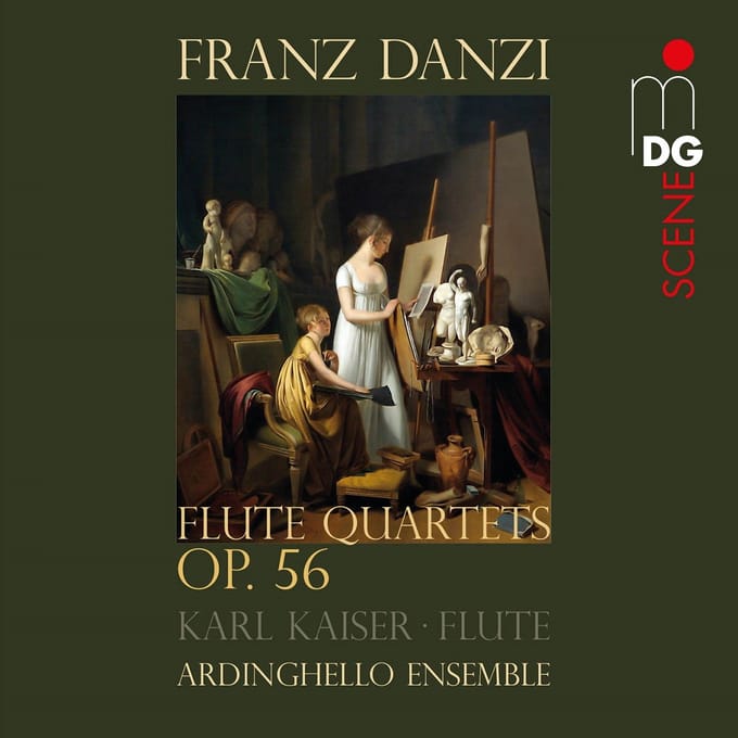 Karl Kaiser & Ardinghelle Ensemble - Danzi: Flute Quartets Op.56 (CD)