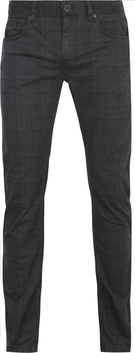 PME Legend - Nightflight Ruit Grijs - Heren - Maat W 29 - L 32 - Modern-fit