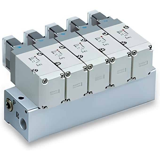 SMC Verdeelstuk Voor 3-Weg Kleppen Rc1/4'' - VV3P3-41R-041-02