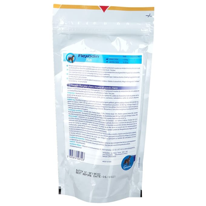 Flexadin Plus Maxi 30 stuks - Gewricht-Supplement - 150 g 30 Chews