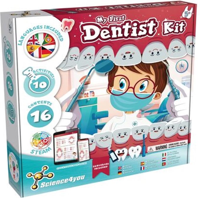 Eerste tandartskit voor kinderen van Science4you