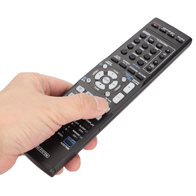Voor Pioneer Afstandsbediening Receiver Afstandsbediening Vervanging voor AXD7569 o Video Receiver black