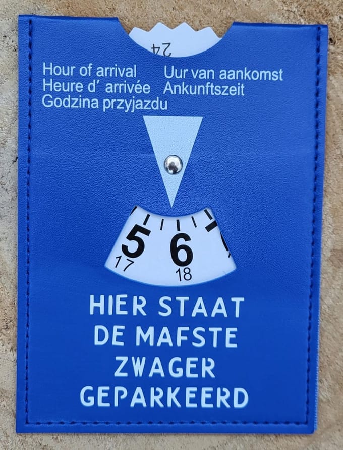 Parkeerschijf - Zwager