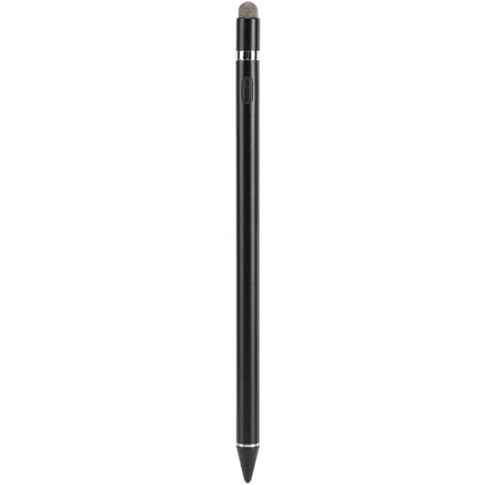 Stylus Pen Zwart voor IOSAndroid Universeel 2-in-1 Actieve Capacitieve Touchpen WYH0002