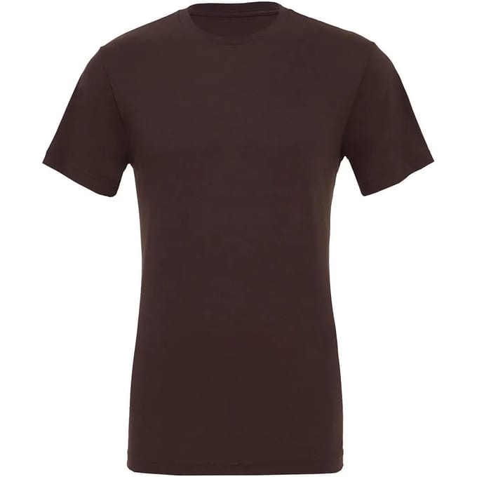 Bella+Canvas Unisex Jersey Short Sleeve Tee CV3001 - brown - S