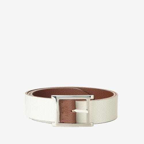 Ketting Orciani U08238 - MICRON DOUBLE REVERSIBLE-SIGARO/BIANCO