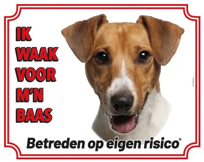 Jack Russell Terrier Waakbord