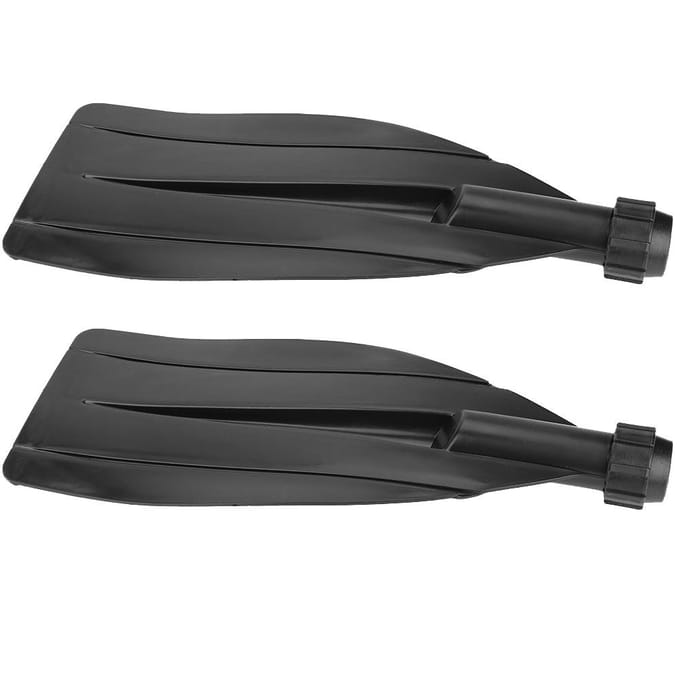1 Paar Duurzame Kajak Kano Peddel Blad Blad Riem Vervangingsaccessoires Zwart black