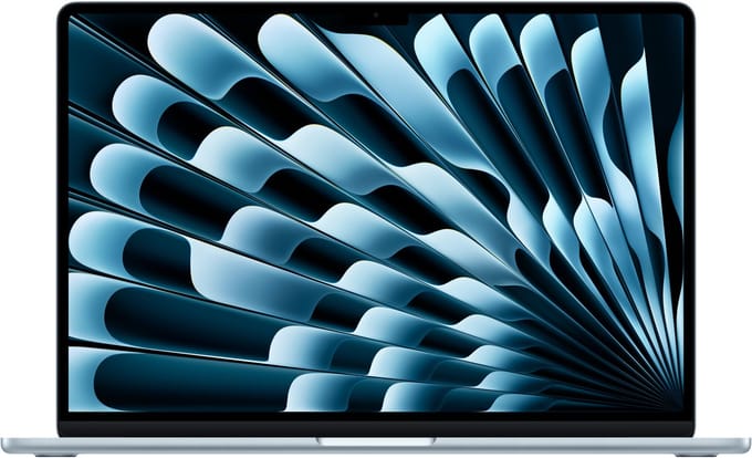 Apple MacBook Air 15 inch M5 (10 CPU / 10 GPU) 24GB/1TB Blauw QWERTY