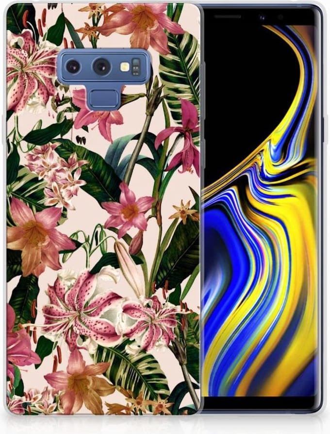 Samsung Galaxy Note 9 TPU Case Flowers