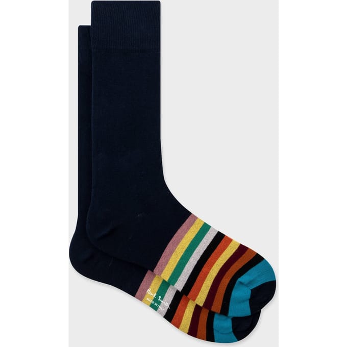 Paul Smith Sock Carter Tipping Navy Taglia: OS | Calzini Outlet | Uomo | Blu
