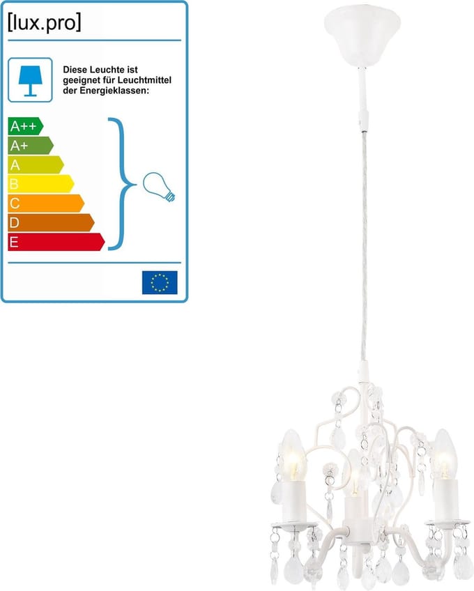 [lux.pro]® Kroonluchter - Luzern - 3-armig