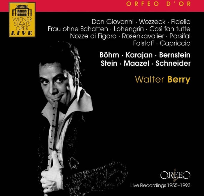 Orchester Der Wiener Staatsoper - Walter Berry Sings Various Arias (CD)