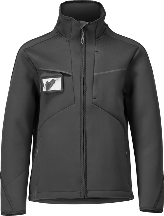 Mascot Customized Softshell jas 22085-662 - Zwart - 2XL