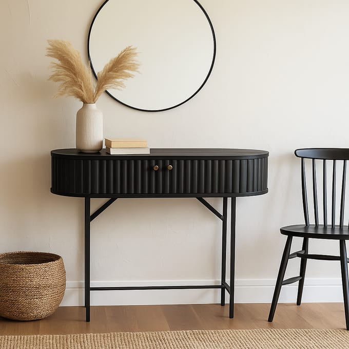 Milton & Oldbrook Wandtafel 100 cm Samara Zwart