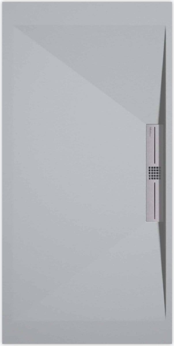Sanifun douchebak Stone Side Gray 7035 Smooth 1100 x 800 S