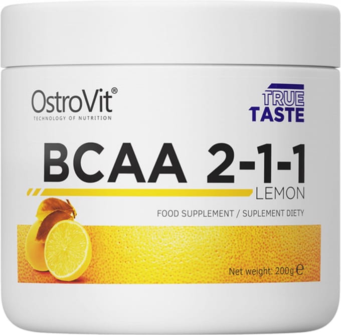 OstroVit BCAA 2:1:1 (200g) Lemon - Aminozuren - BCAA
