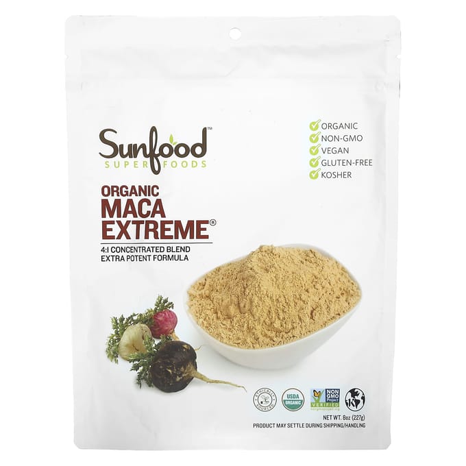 Sunfood, Raw Organic Maca Extreme, 227 gram (227 gr)