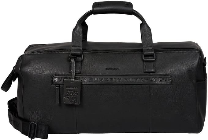 BURKELY Minimal Mason Unisex Weekender - Zwart
