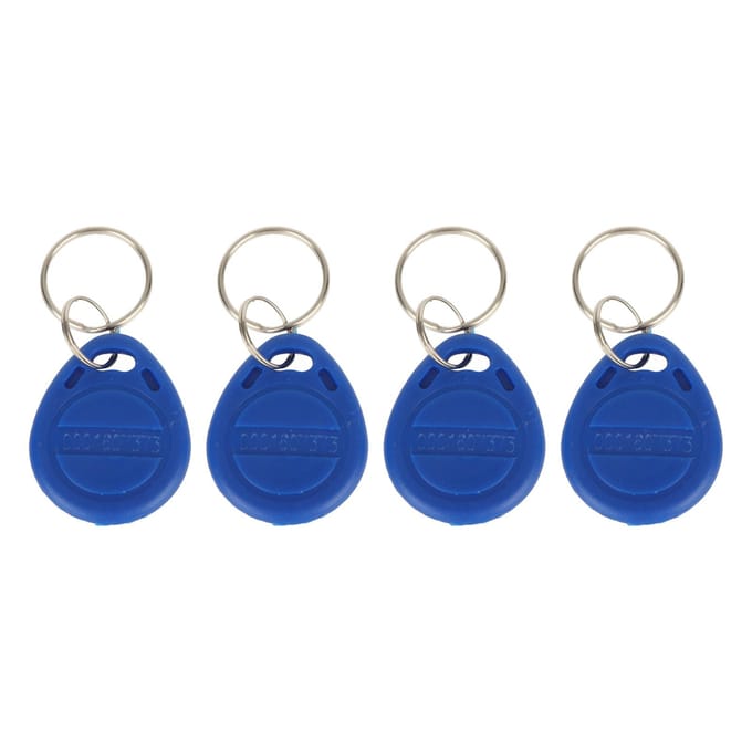 100 stuks blauwe sleutelhangers RFID-proximitykaartsleutel voor toegangscontrole(ID-kaart) blue