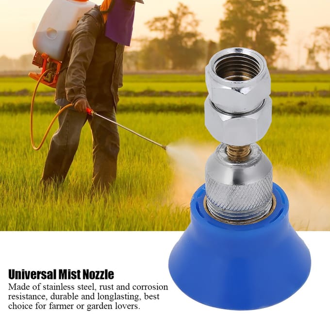 Universele Flexibele Nevelmondstuk Hogedruk Landbouw Verstuiver blue