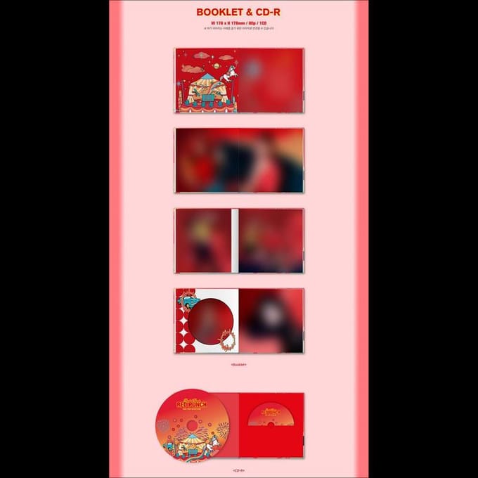ROCKET PUNCH 2e Mini Album [RED PUNCH] No poster blue