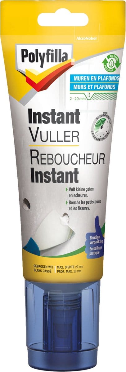 Polyfilla - Instantvuller - Gebroken Wit - 330 G