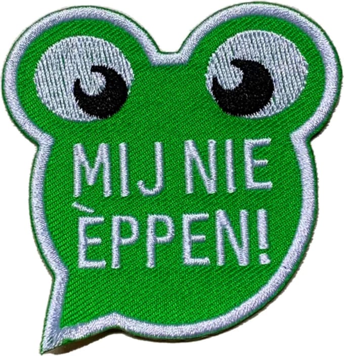Oeteldonk embleem - Mij nie éppen!