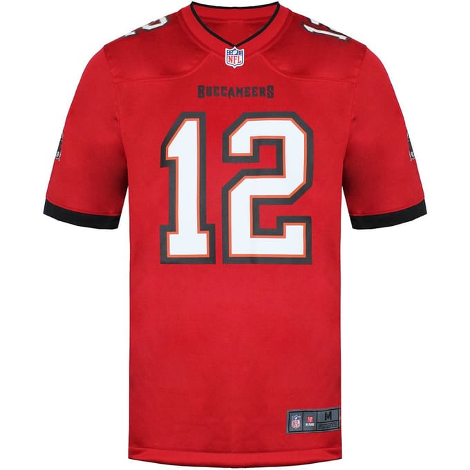 Nike NFL Wedstrijd Tampa Bay Buccaneers 12 Brady Heren Jersey