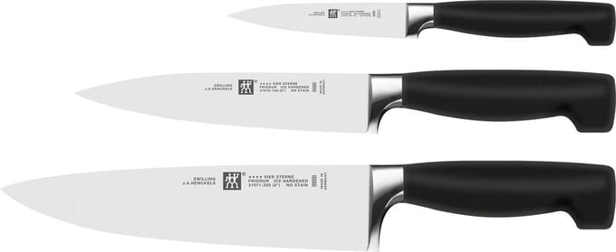 Zwilling - FOUR STAR Knife set 3-pcs - no-color
