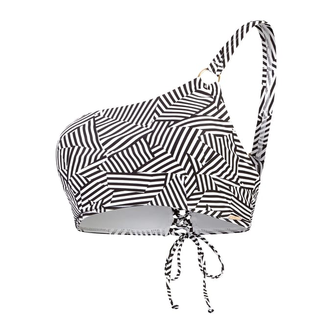 Dames zwemkleding top Speedo Print Asymetric