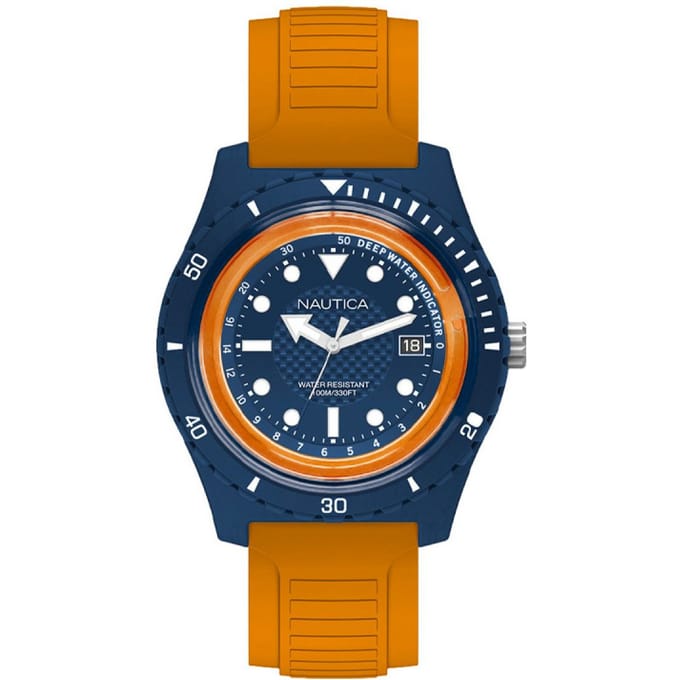 NAUTICA NAPIBZ004 Heren Horloge 46MM 10ATM
