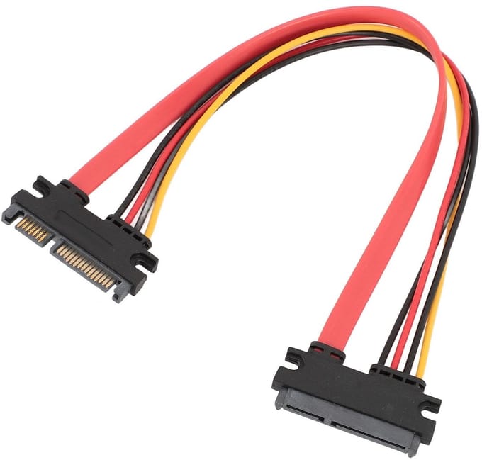 Allecto 22-pins Man-vrouw Datakabel Power Combo-kabel - Eenvoudig