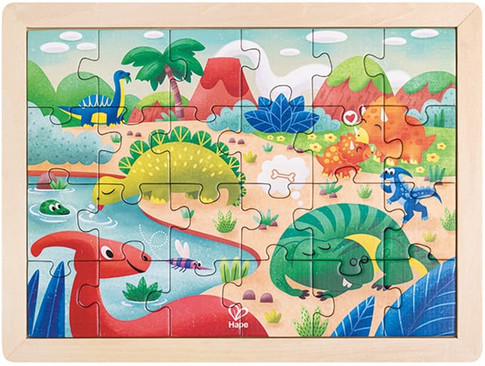 Dino puzzel