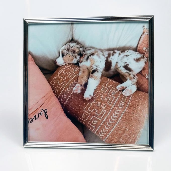AL - Fotolijst - Zilver - 9 x 9 cm