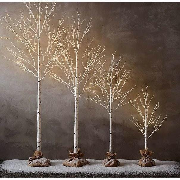 Kunstboom - met LED verlichting - 120 cm - Decoratie boom