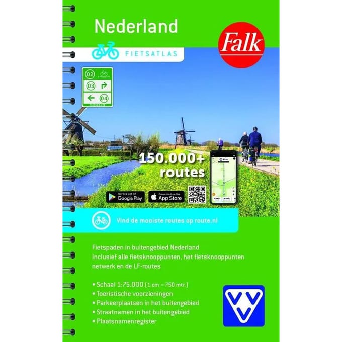 Falk Fietsatlas Nederland - Fietsatlassen
