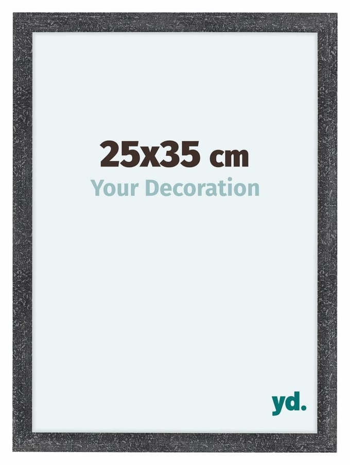 Your Decoration - Fotolijst 25x35 cm - MDF - Grijs Geveegd - Como