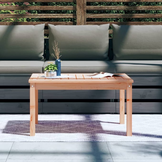 vidaXL - Tuintafel - 82,5x50,5x45 - cm - massief - douglashout