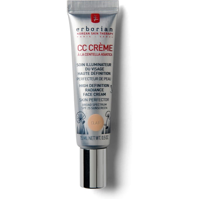 Erborian Cc Crème Spf25 Travel Size - Clair