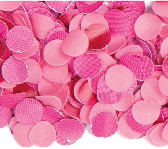 Confetti Babyroze Papier - 100 gram