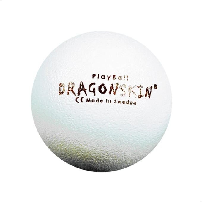 Dragonskin - Foambal met huid - 150 gram - 16 cm - wit