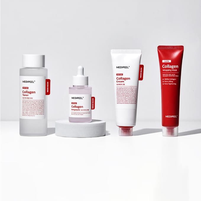[MEDI-PEEL] Rode Lacto Collageen Huidverzorging Proefpakket 1EA