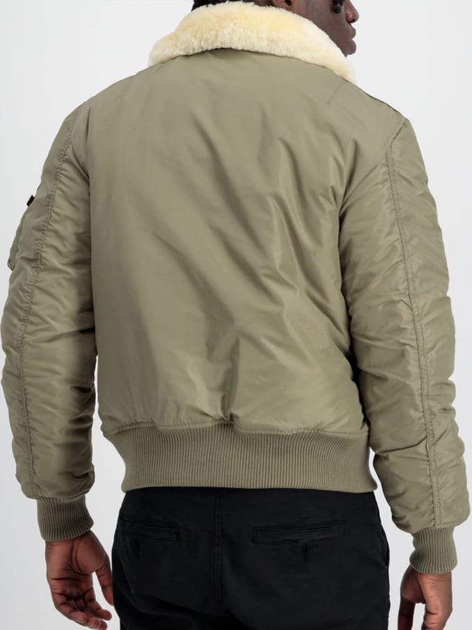 Alpha Industries Heren Injector III Vliegtuigjack in Groen